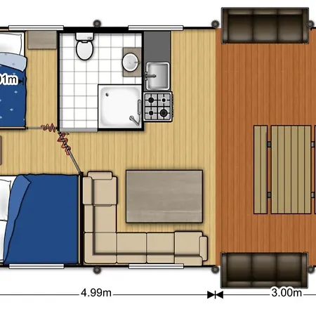 Luxe tent Glamping Wolfskuilen